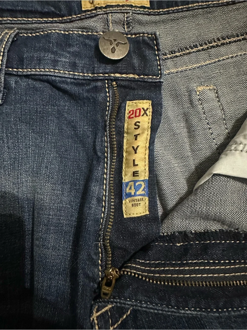 Wrangler Dark Blue Bootcut Women's Jeans